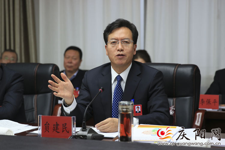 贠建民参加市第四次党代会西峰区代表团讨论