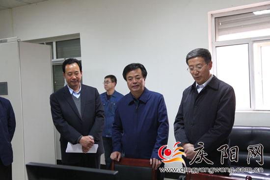 徐崇锋来庆阳市调研盐环定扬黄续建工程建设