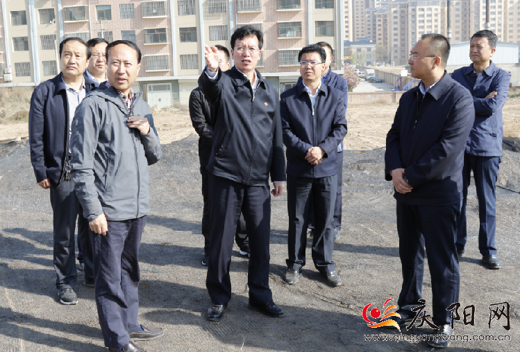 贠建民调研西峰棚改 要求建设人民满意工程