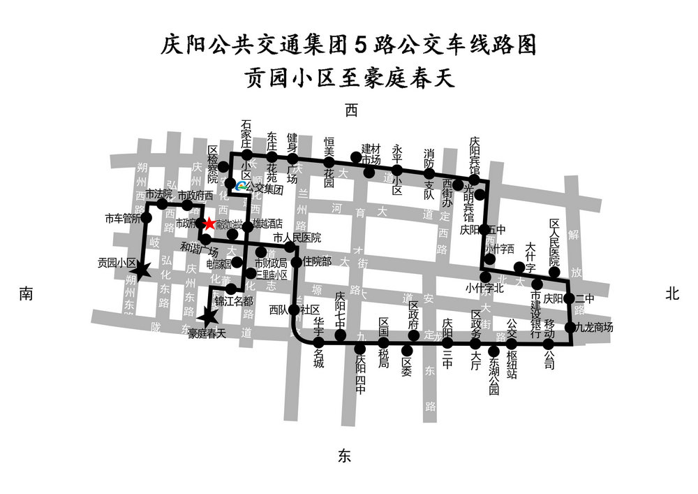 郑州市b2公交车线路图,郑州市b35公交车线路图 【出行指南】庆阳城区所有公交车线路图