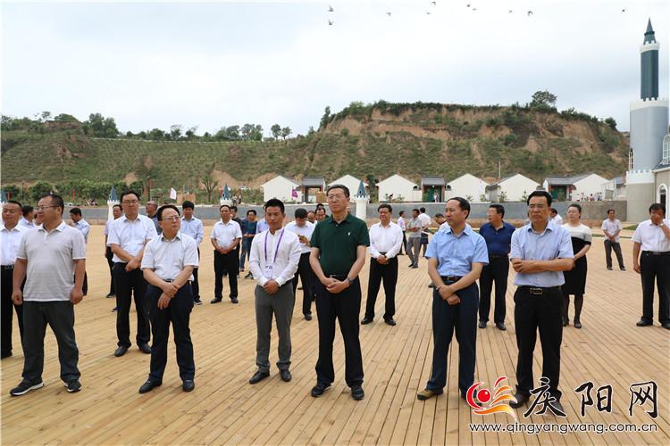 朱涛率第二项目观摩督查组在西峰区观摩督查