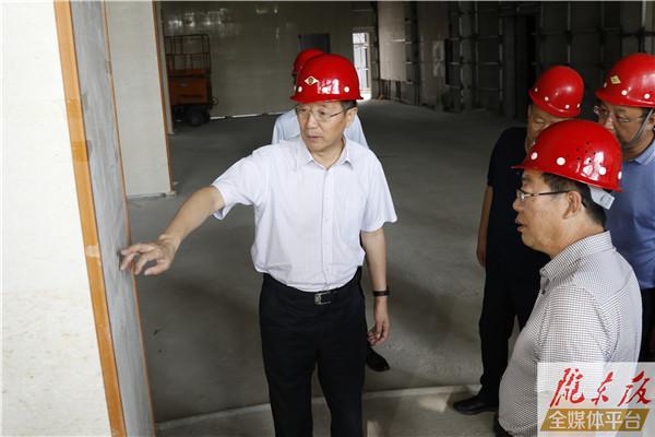 朱涛：强化措施攻坚克难全力推进 确保按期完成项目建设任务