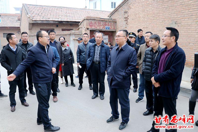 西峰 11月13日,副区长王超带领有关部门负责人和部分乡镇分管领导