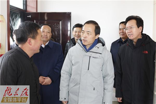 周学文来庆阳市调研水利和生态环境等工作