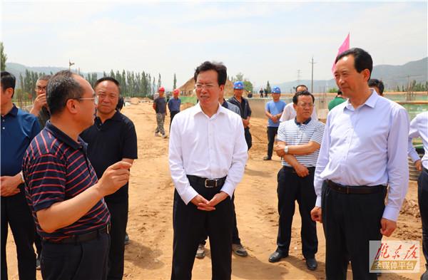 贠建民赴环县庆城县和西峰区督查中央环保督察反馈问题整改情况