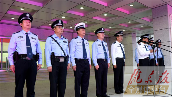 向黑恶势力“亮剑”！西峰公安“陇风二号”集中行动启动