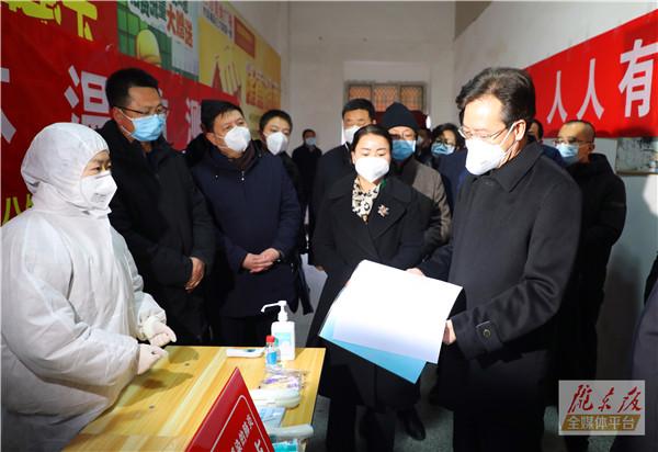 贠建民在西峰区检查新型冠状病毒感染的肺炎疫情防控工作时强调 全力做好新型冠状病毒感染的肺炎疫情防控工作 切实维护人民群众身体健康和生命安全