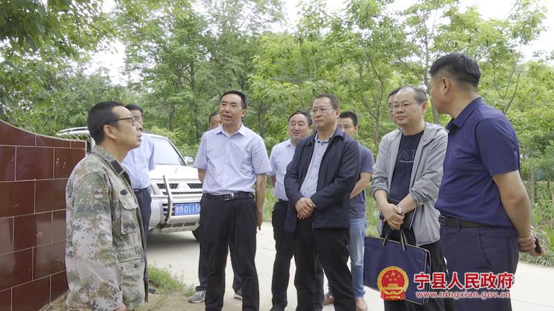 省政府督查组督导宁县生猪稳产保供工作
