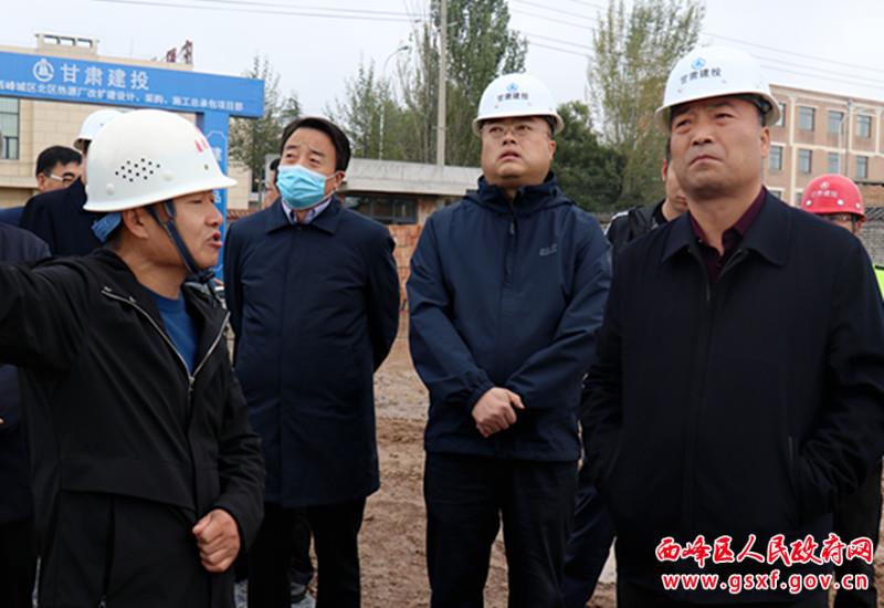 西峰              刘兴峰一行先后深入北区热源厂,餐厨垃圾应急处置