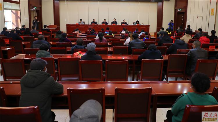 庆阳市贫困留守、孤残儿童助学金发放仪式举行