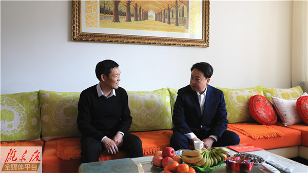卢小亨走访慰问全国先进工作者和抗疫一线人员