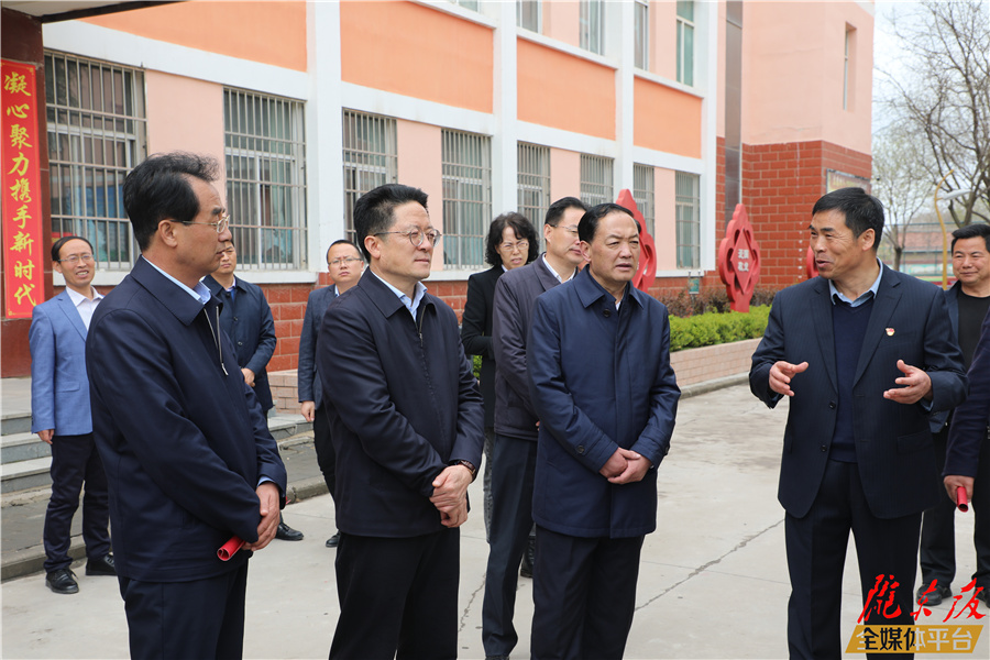闫晓峰督查调研宁县党史学习教育工作