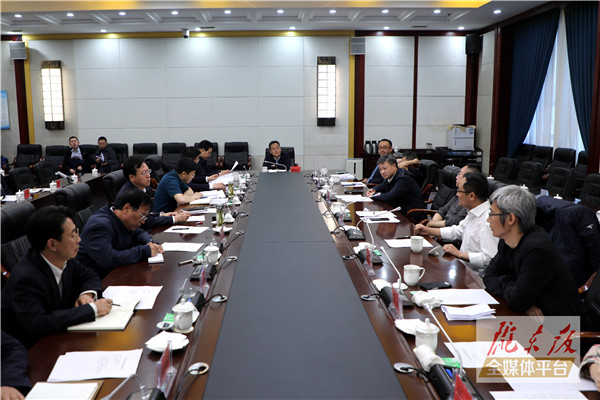庆阳市委市政府与中央美术学院调研组举行座谈 双方就在庆阳市设立中央美术学院乡村振兴西北样板区交换意见