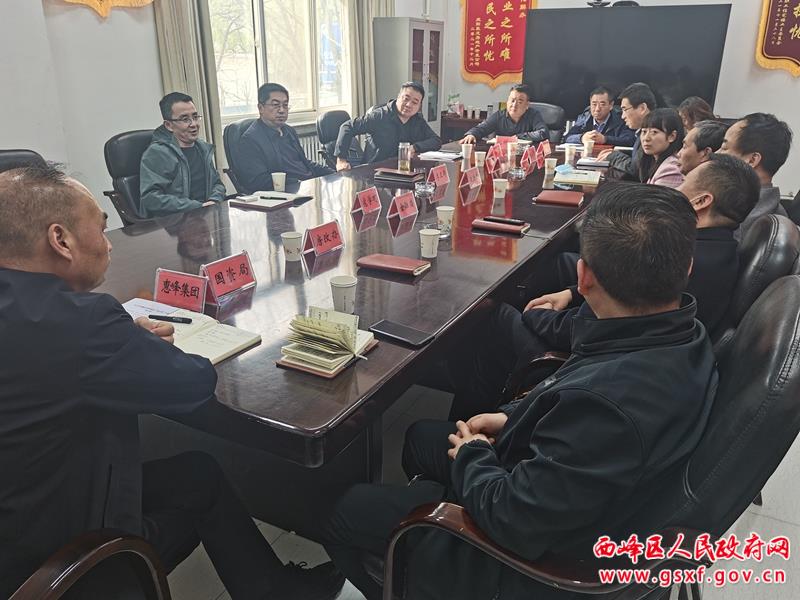 李正锋主持召开化解福景家园"登记难"问题工作推进会