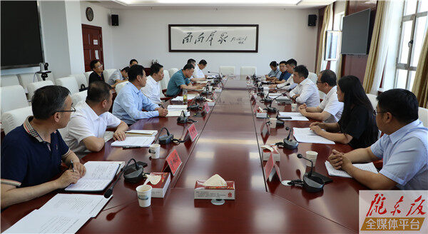 庆阳市政府与百度公司举行座谈