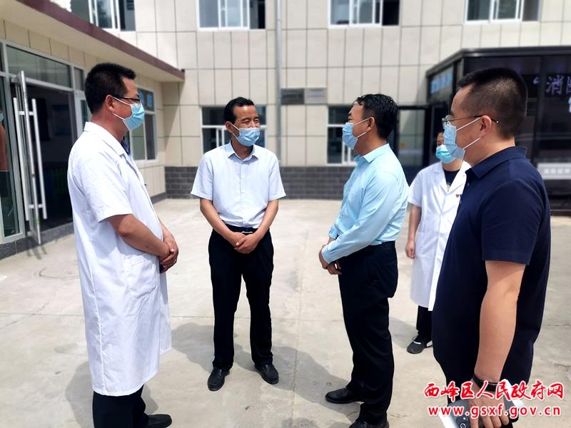 魏凯选调研全区医疗卫生工作
