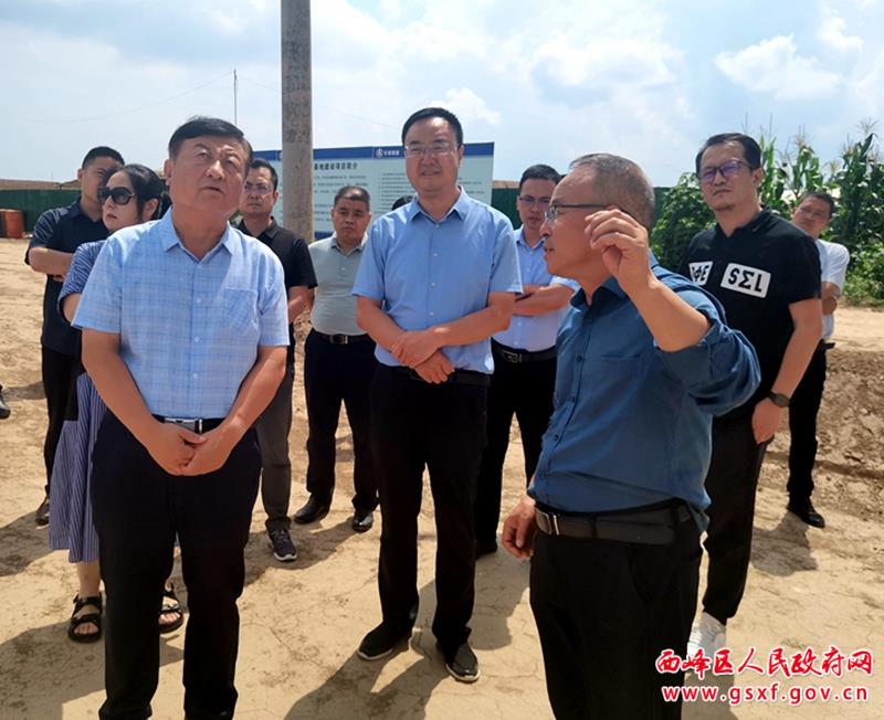 邹志荣一行来我区调研指导蔬菜产业发展工作