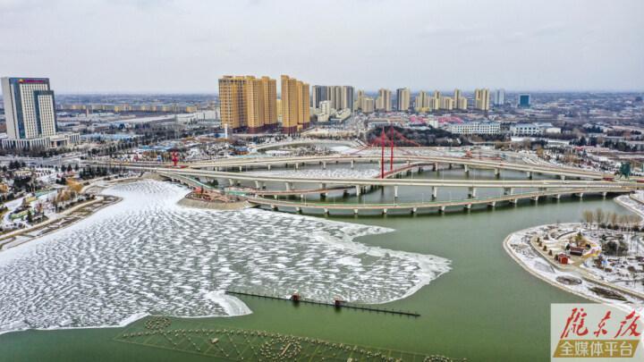 【视觉庆阳】2023年西峰第一场雪，来了！