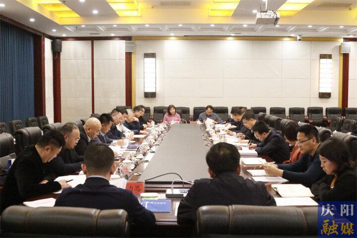 省陇商联合会考察团来庆阳市考察对接外贸企业投资项目工作