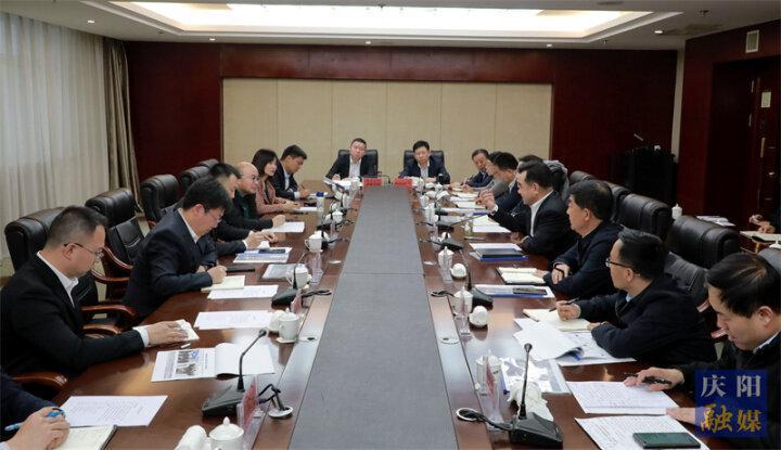 黄泽元与北京海博思创科技公司副总经理王浩一行座谈