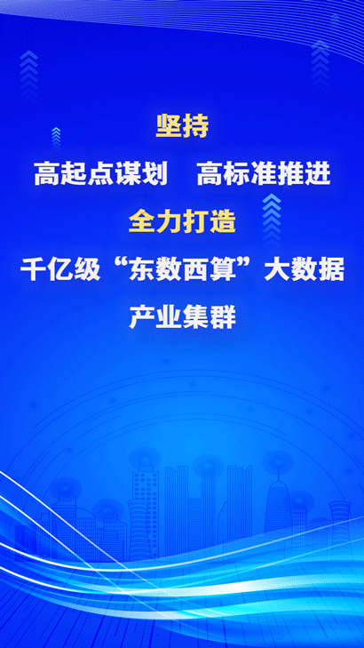 【动海报】全力打造千亿级“东数西算”大数据产业集群