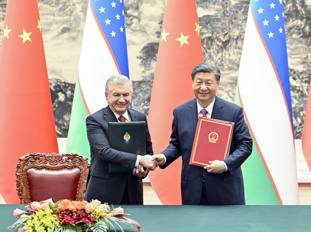 元首外交 | 中国同乌兹别克斯坦续写友好合作新篇章