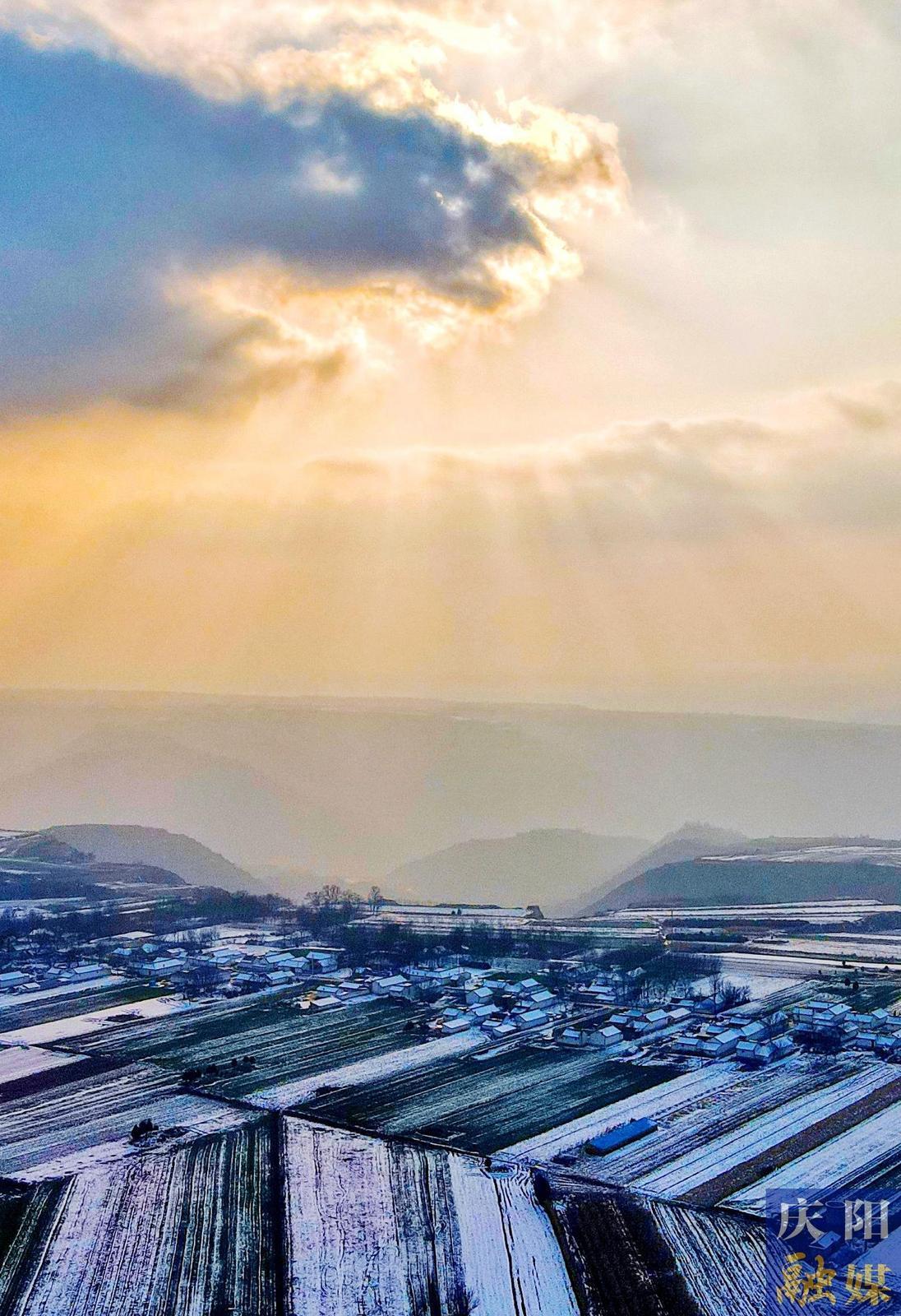 【大美庆阳】高原雪霁