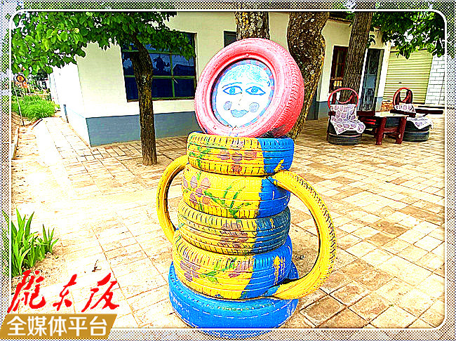 【绿色庆阳·美丽家园】洋气!废旧轮胎、旧水缸“变废为宝” 扮靓特色乡村!