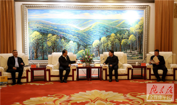 庆阳市政府与中国华电集团甘肃分公司举行座谈