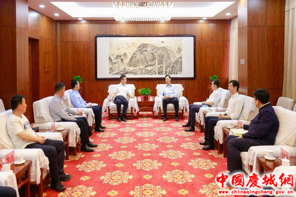 庆城县党政代表团赴天津市南开区考察对接东西部协作工作