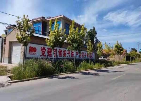 镇原县孟坝镇大寨村新农村建设。通讯员  张凡摄