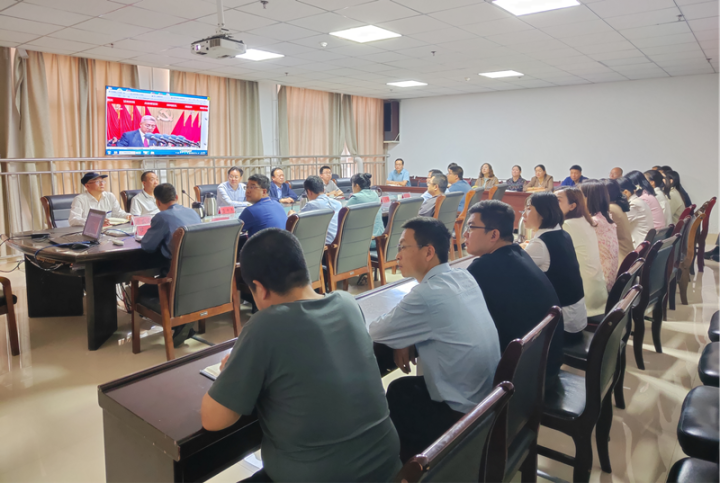 甘肃省第十四次党代会在庆阳市直水务系统引起热烈反响