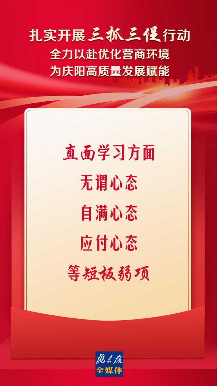 【三抓三促进行时】微海报丨直面学习方面的短板弱项，在提升“三个水平”上下功夫