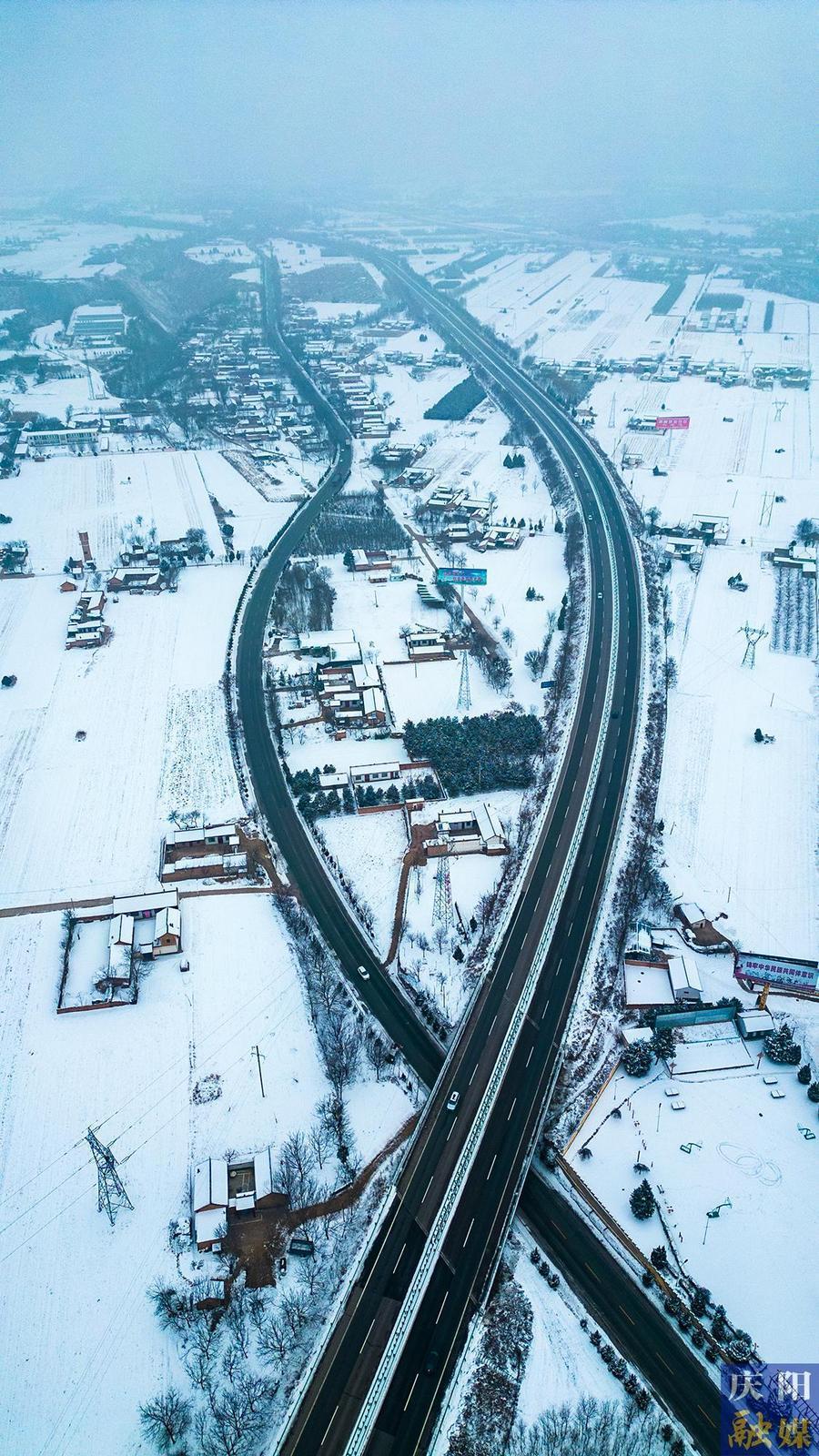 【大美庆阳】宁县焦村镇雪景