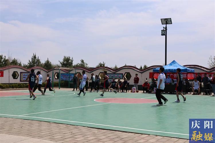 合水县举办2024年首届“中燃·石榴杯”和美乡村村BA篮球赛