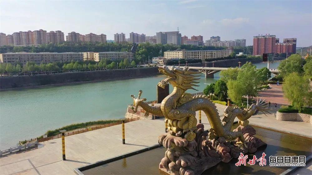 马莲河畔泛碧波 初夏宁州风景美