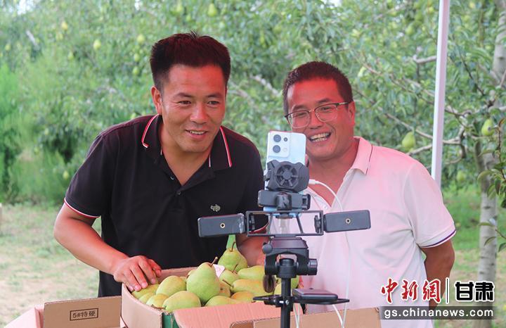 庆阳西峰搭乘“网络快车” 农产品飘香走四方