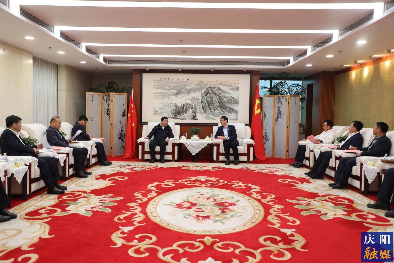 周继军赴华电煤业集团对接项目合作事宜
