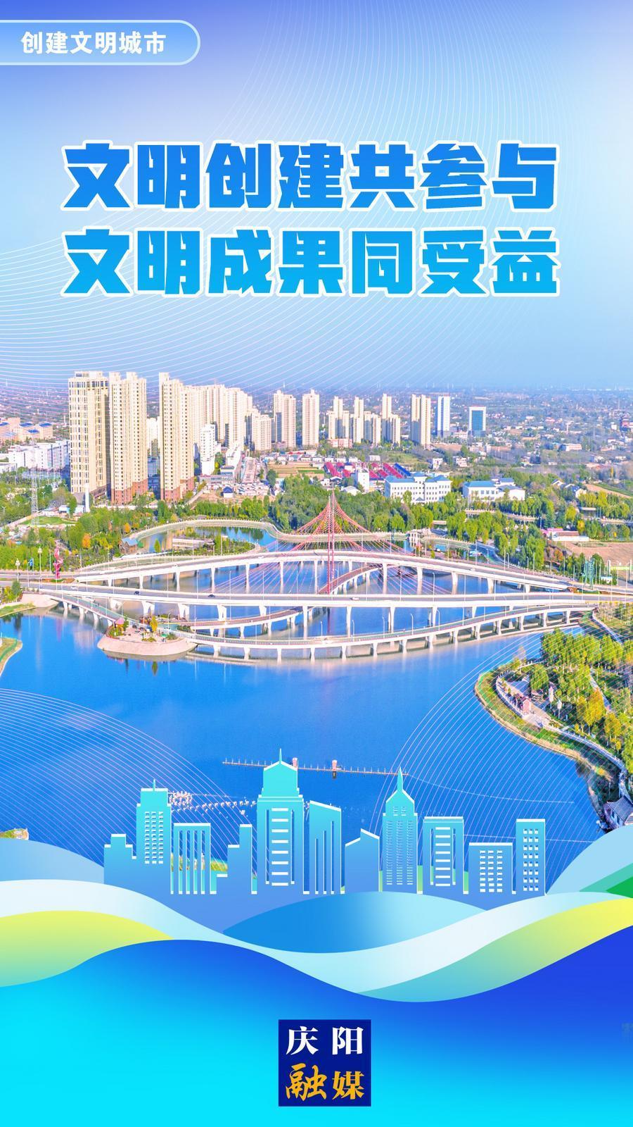 【微海报】文明创建共参与 文明成果同受益