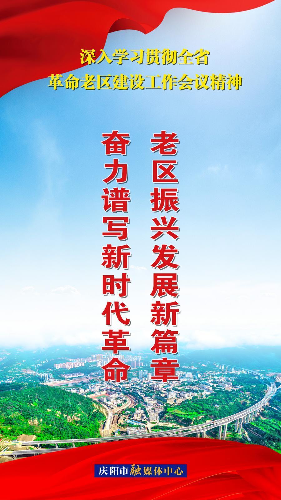 【微海报】奋力谱写新时代革命老区振兴发展新篇章