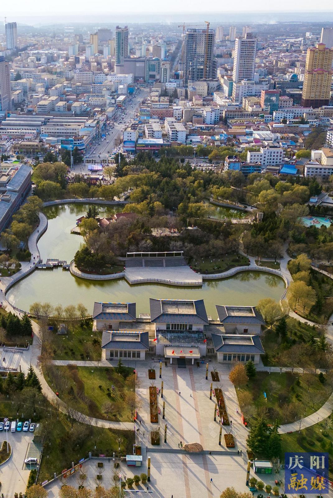 【大美庆阳】西峰区东湖公园冬景