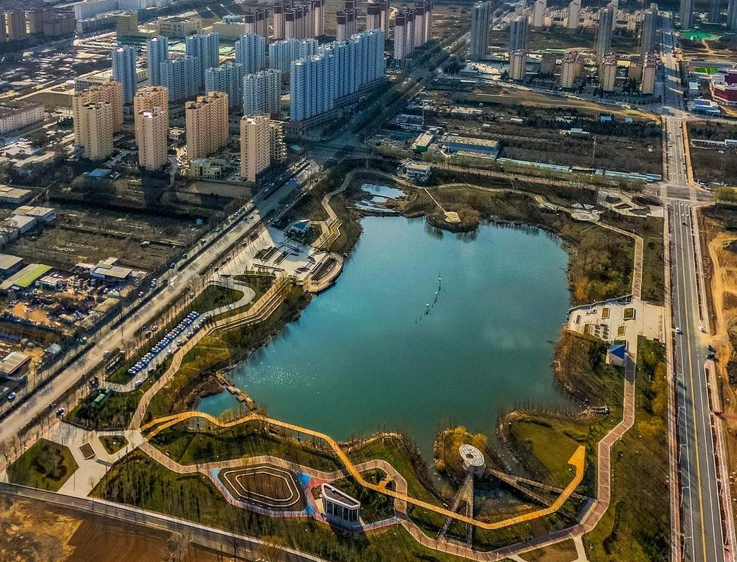 【大美庆阳】西峰区东郊湖公园冬景