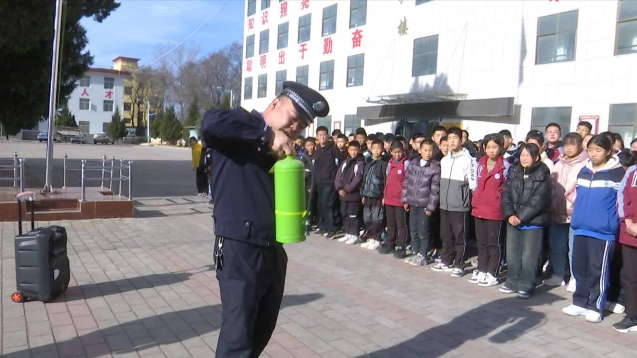 合水：警校联动联治 共筑平安校园