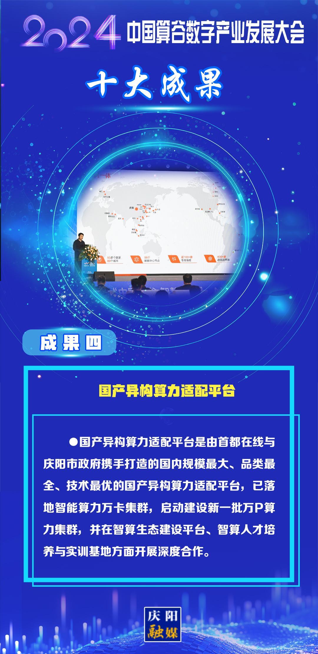 【东数西算成果展】成果四：国产异构算力适配平台