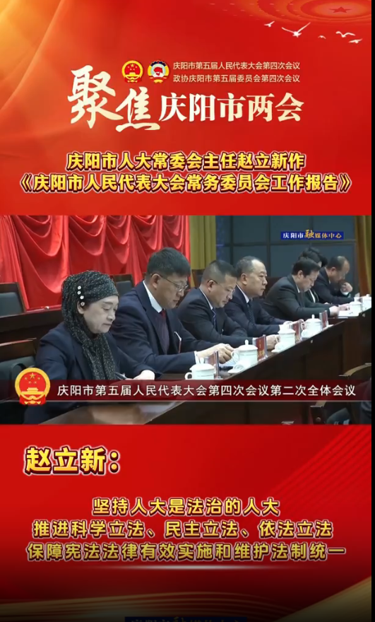 两会V视(30)丨赵立新：坚持人大是法治的人大，推进科学立法、民主立法、依法立法，保障宪法法律有效实施和维护法制统一