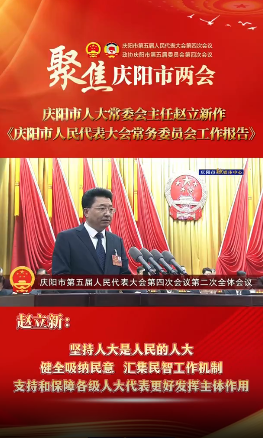 两会V视(31)丨赵立新：坚持人大是人民的人大，健全吸纳民意、汇集民智工作机制，支持和保障各级人大代表更好发挥主体作用