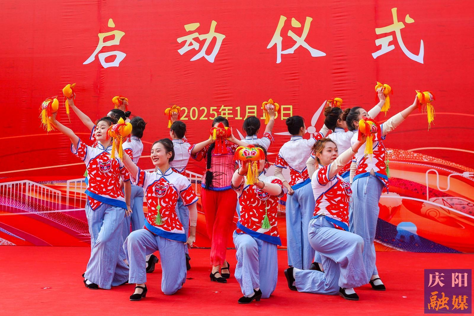 【摄影报道】2025年庆阳市（镇原县）文化科技卫生“三下乡”集中示范活动启动
