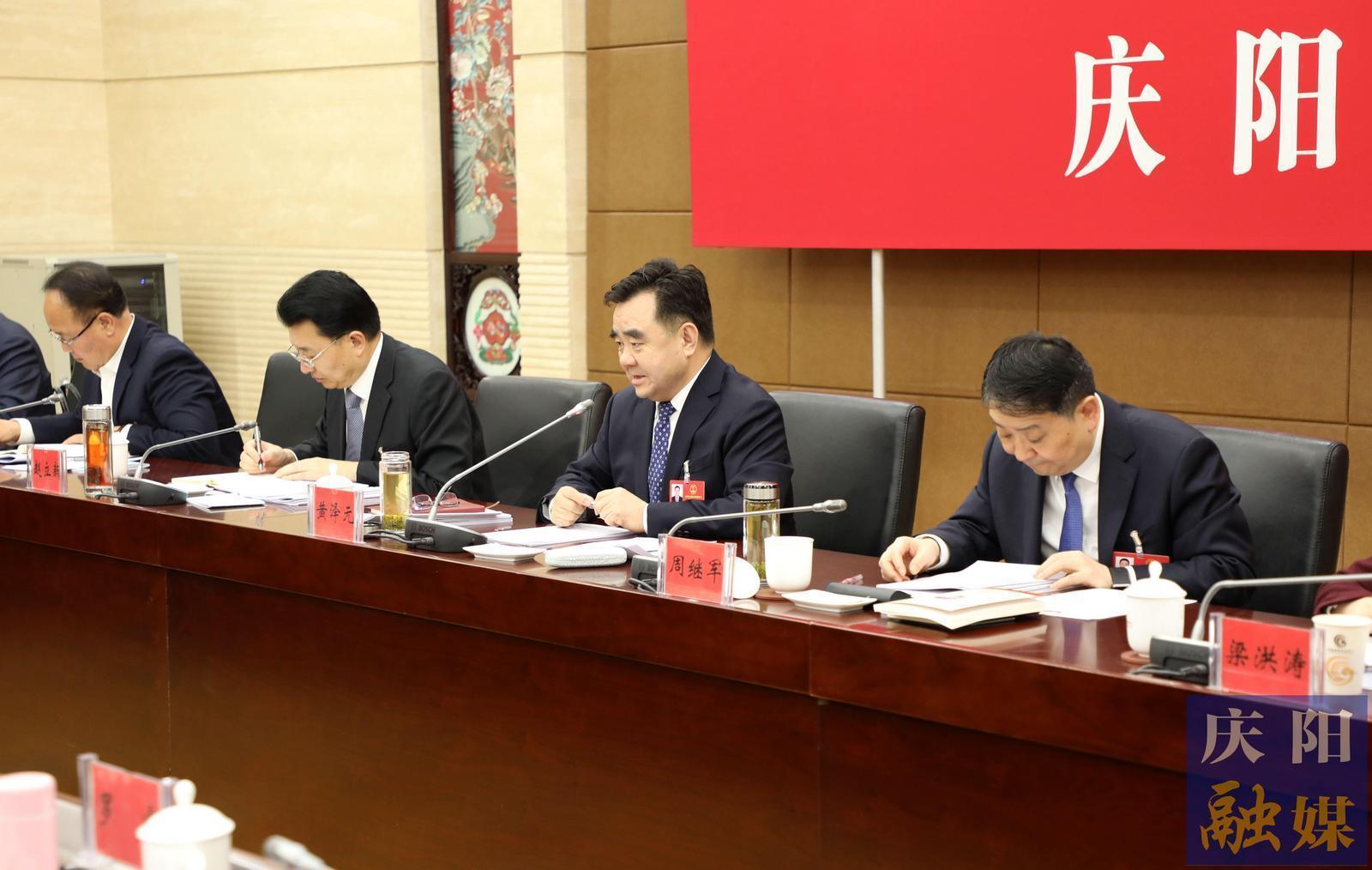 黄泽元在审议省政府工作报告时说 以实干实绩奋力推动革命老区高质量发展 以庆阳一域之进为全省发展大局多作贡献