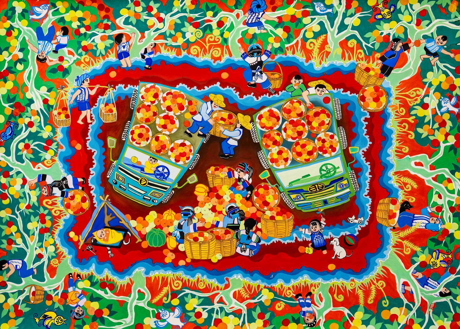 赏年画· 过大年︱“新生活·新风尚·新年画”线上作品展播⑫