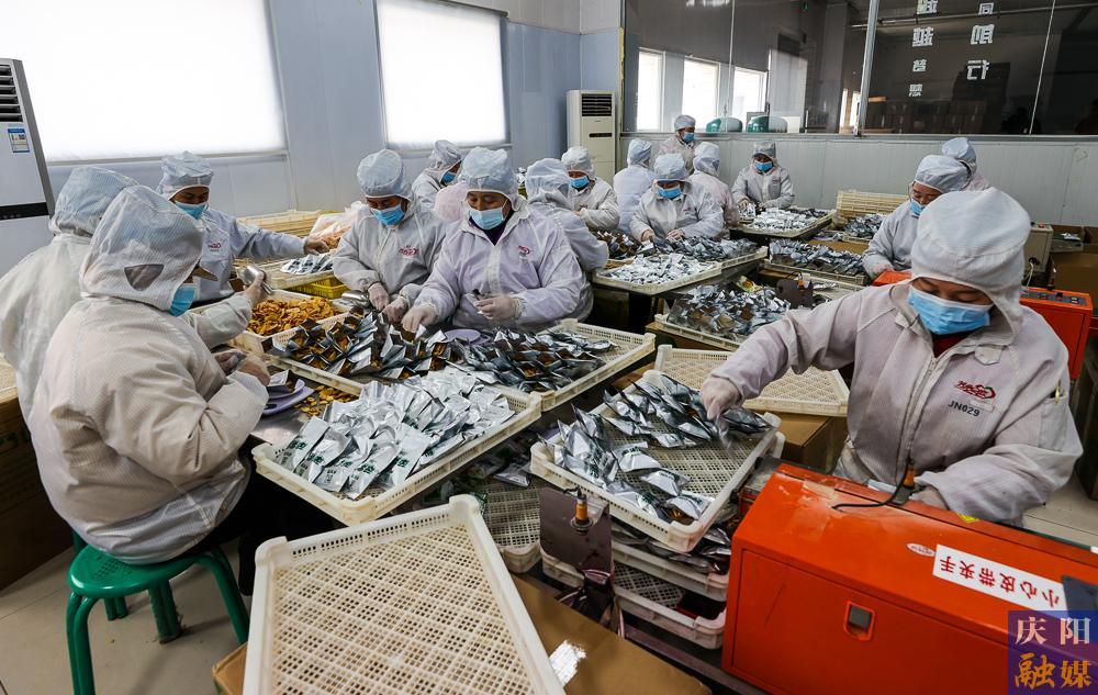 【摄影报道】正宁县金牛实业复工复产，冲刺“开门红”
